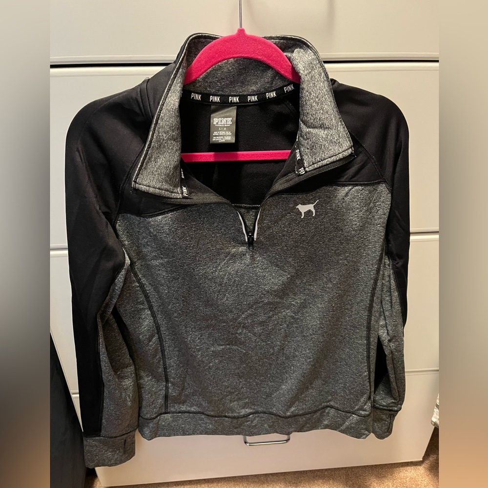 PINK HALF ZIP